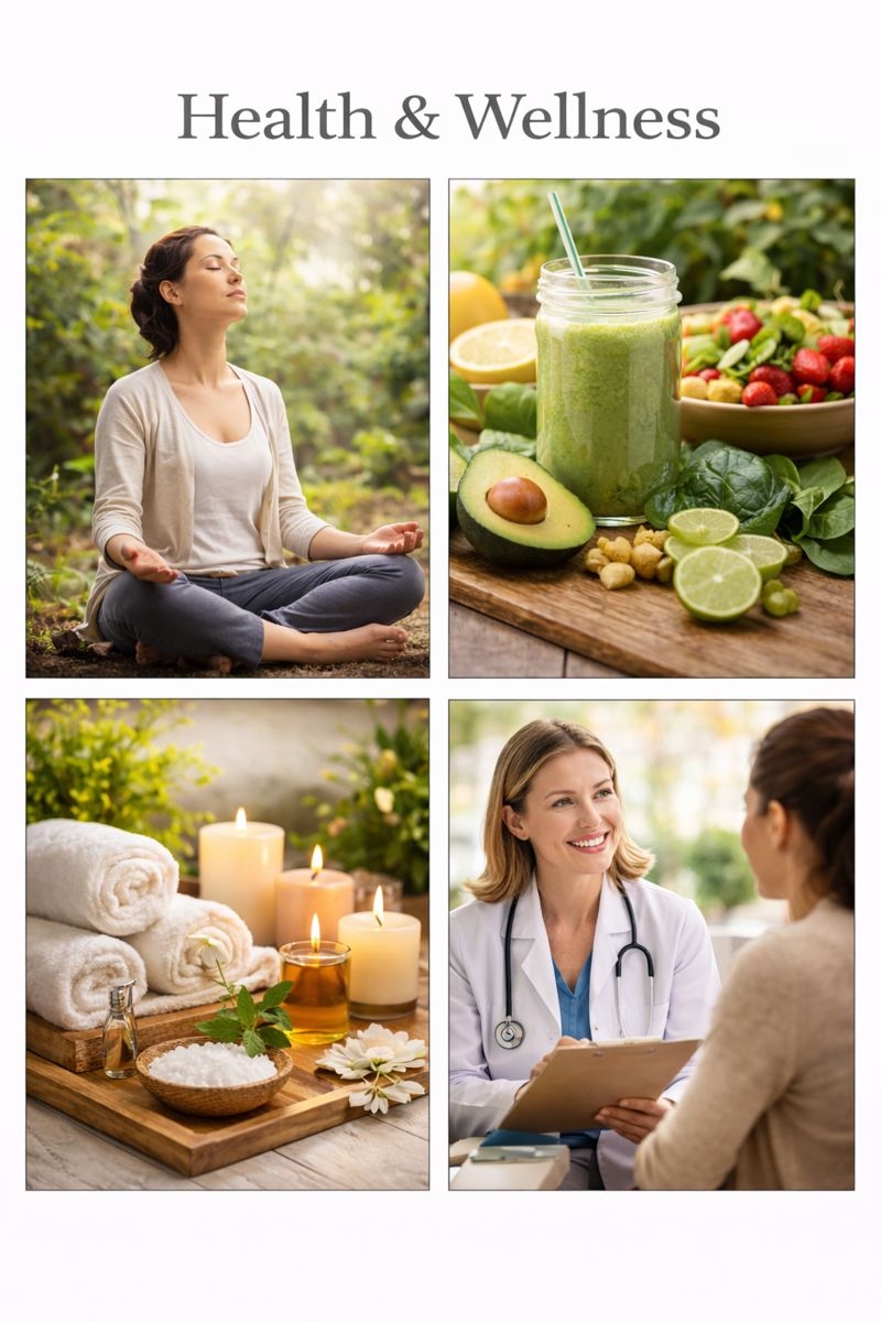 Health and Wellness catalogue cover